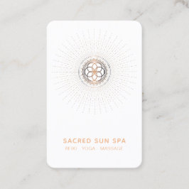 *~* Alchemy Heilige Geometrie Shaman Mandala Visitenkarte