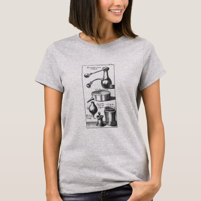 Alchemy Kitchen Cooking Tools T-Shirt (Vorderseite)