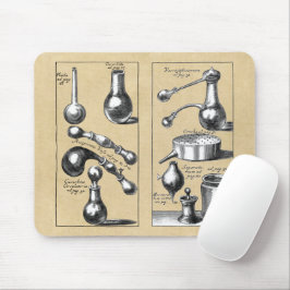 Alchemy Laboratory Beakers and Tools Mousepad