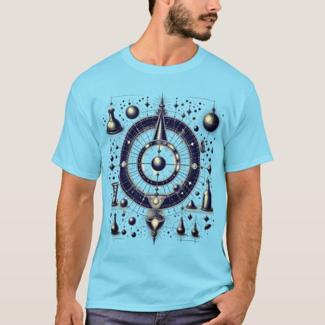 Alchemy Mystical Symbols T - Shirt (Vorderseite)