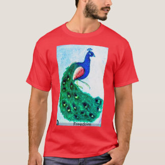 Alchemy Oracle Karte Pfau Fantasy Hexerei T-Shirt