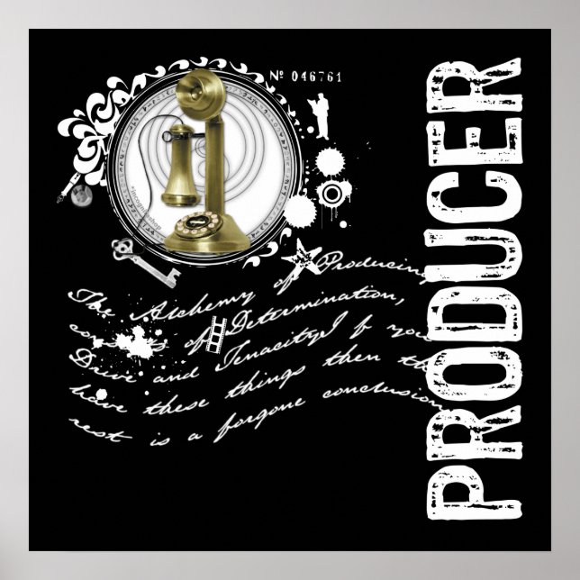 Alchemy Producer Poster (Vorne)