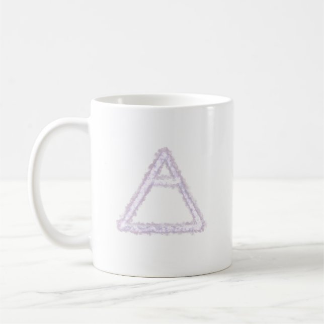 Alchemy-Symbol für Breezy Air Element Kaffeetasse (Links)