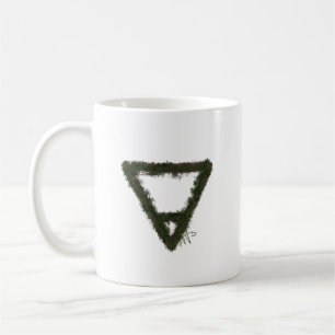 Alchemy-Symbol für Rocky Earth-Element Kaffeetasse