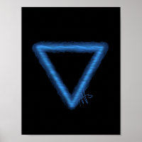 Alchemy-Symbol für Wavy Water Element