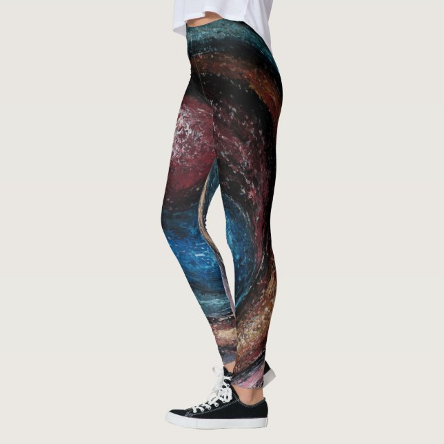 "Alchemy" von Ramona Dumitrescu Leggings (Links)