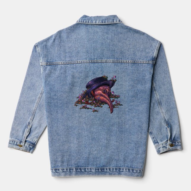 Alchimie des Verfalls Jeansjacke (Rückseite)