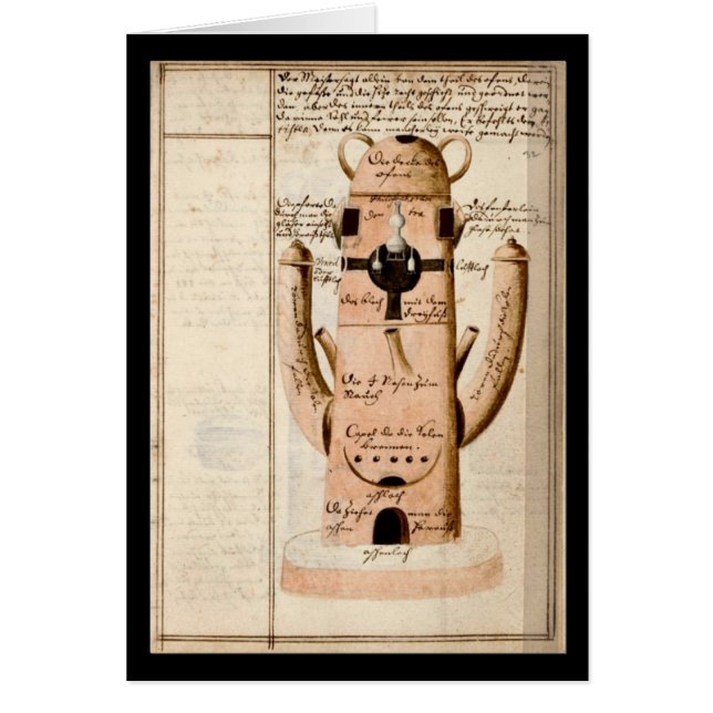 Alchimie-Notizbuch durch Platte 17 Johann (Vorne)