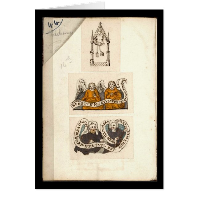 Alchimie-Notizbuch durch Platte 1 Johann Grasshoff (Vorne)