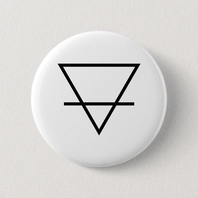 Alchimieerdsymbol Button (Vorderseite)