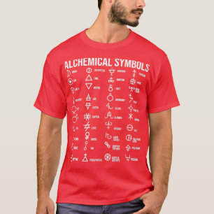 Alchimiesymbole materia prima T-Shirt