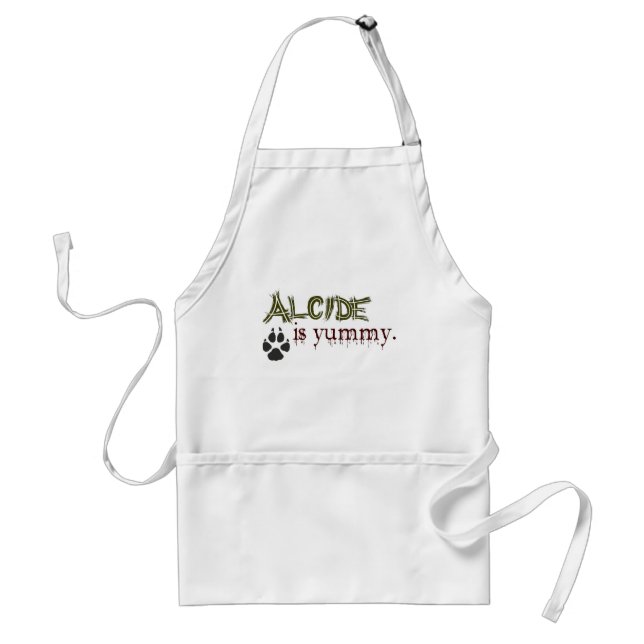 Alcide ist Yummy. Schürze (Vorne)