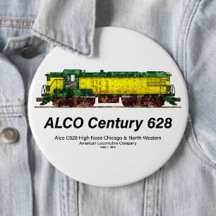Alco C-628 aka Alco Century 628 Diesel Lokomotive Button