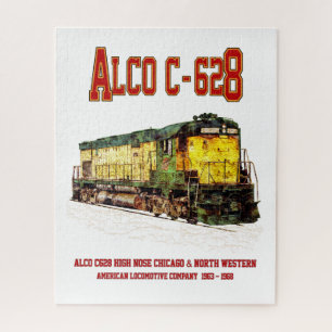 Alco C-628 aka Alco Century 628 Diesel Lokomotive Puzzle