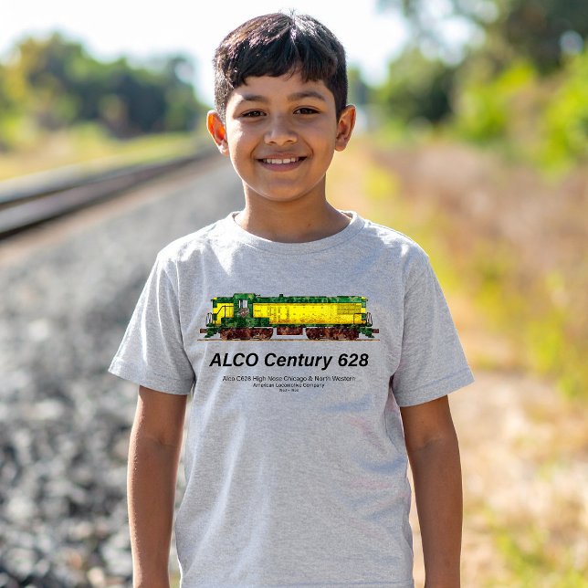 Alco C-628 aka Alco Century 628 Diesel Lokomotive T-Shirt (Alco C-628 aka Alco Century 628 Diesel Locomotive. Boy Basic T-Shirt)