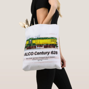 Alco C-628 Diesel Locomotive und amerikanische Fla