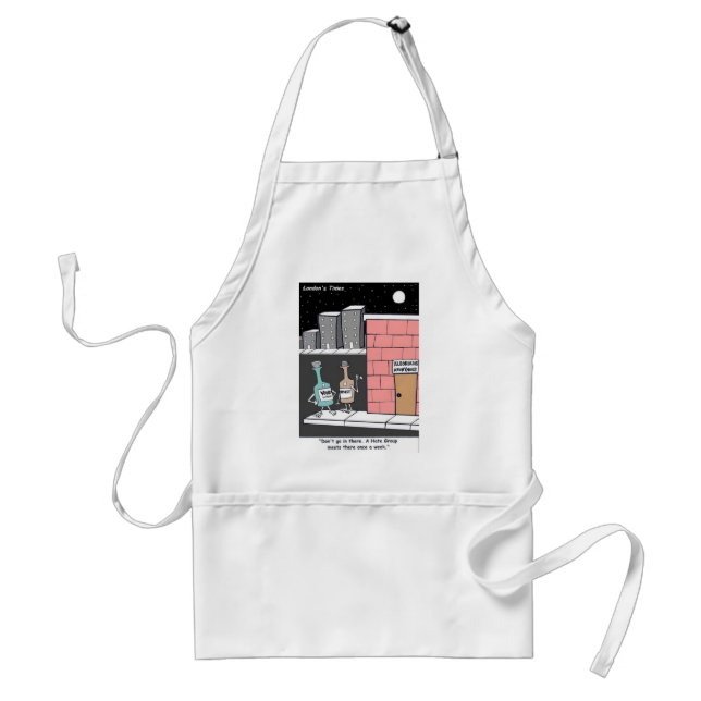 Alcohol Hate Group Funny T-Shirts Tasse Karten Ges Schürze (Vorne)