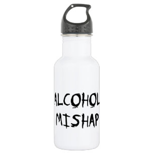 Alcohol Mishap Edelstahlflasche