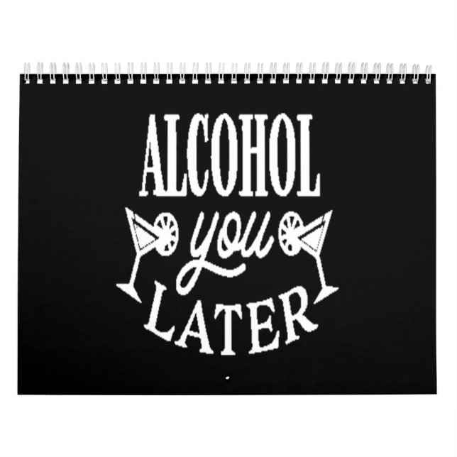 Alcohol you later kalender (Titelbild)