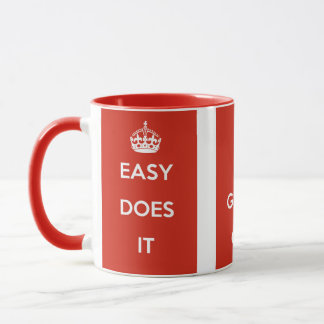 Alcoholics Anonymous Slogans Tasse