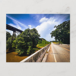 Alcovy Trestle Postkarte