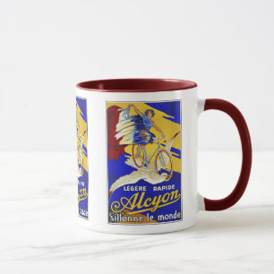 Alcyon Zyklen - Vintage Fahrrad-Kunst Tasse