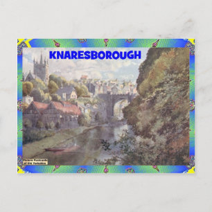 ALD YORKSHIRE - KNARESBOROUGH POSTKARTE