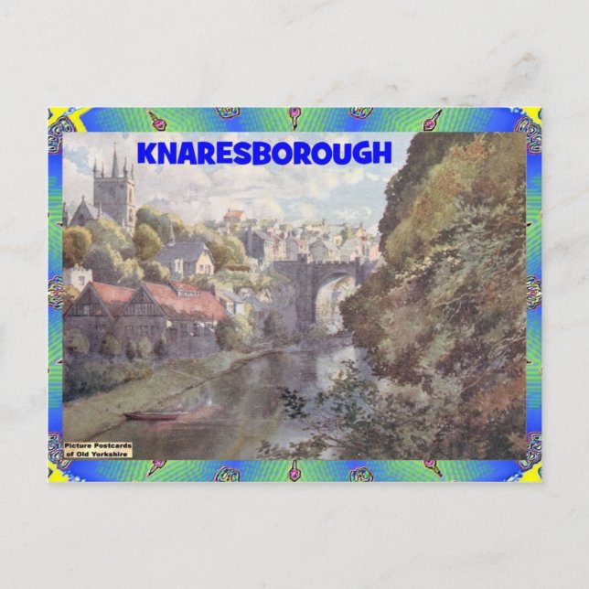 ALD YORKSHIRE - KNARESBOROUGH POSTKARTE (Vorderseite)