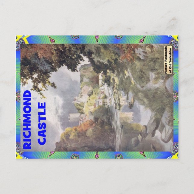 ALD YORKSHIRE - RICHMOND CASTLE POSTKARTE (Vorderseite)