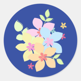 Alda Runder Aufkleber