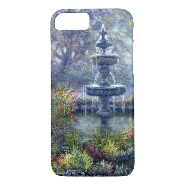 "Alden Lane Fountain" Case-Mate iPhone Hülle (Rückseite)