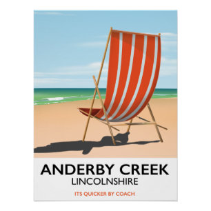Alderby Seaside Poster
