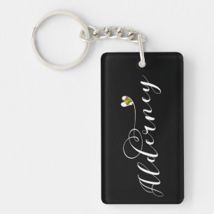 Alderney Flag Heart, Kanalinseln, Schlüsselanhänger