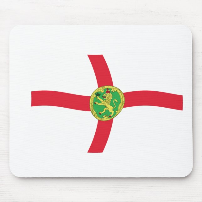 Alderney Flag Mousepad (Vorne)