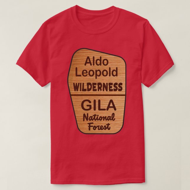 Aldo Leopold Wilderness T-Shirt (Design vorne)