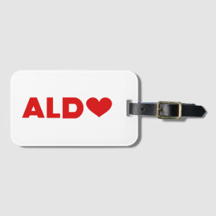 Aldo Liebe Gepäckanhänger