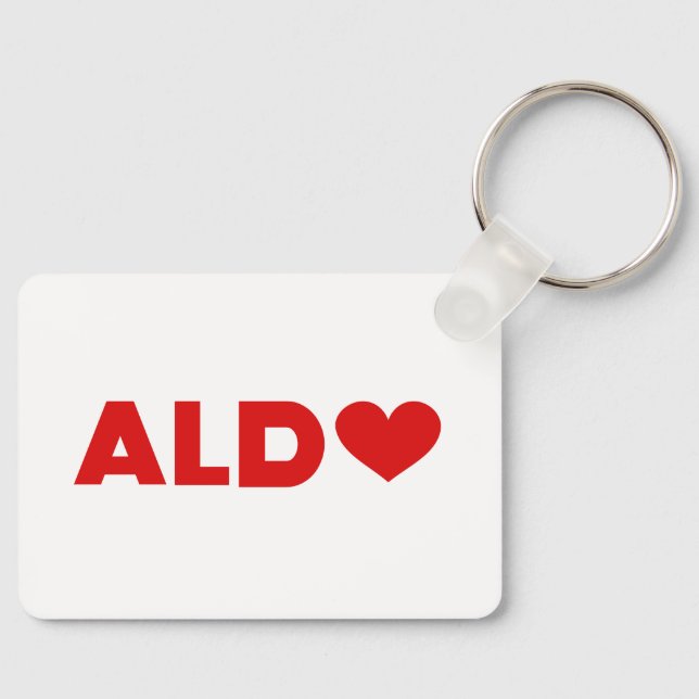 Aldo Liebe Schlüsselanhänger (Vorderseite)