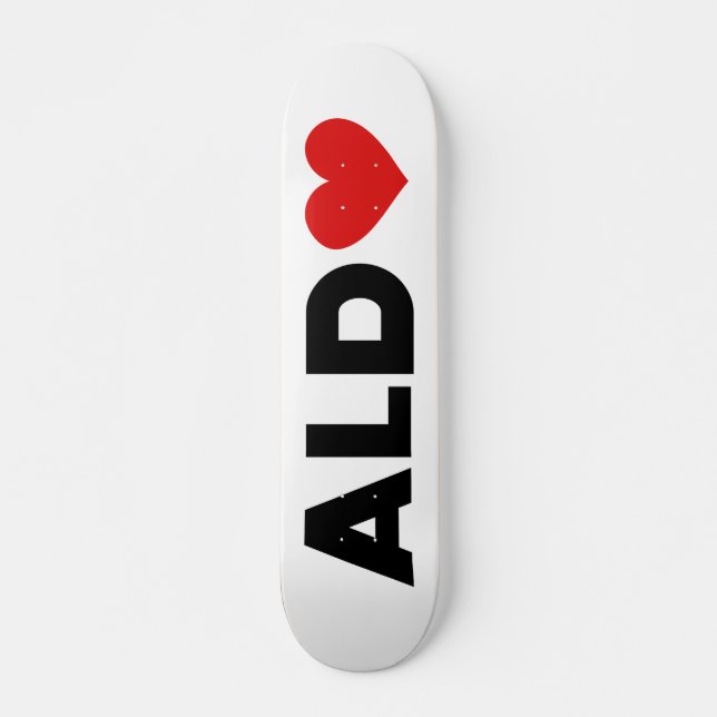 Aldo Liebe Skateboard (Vorne)