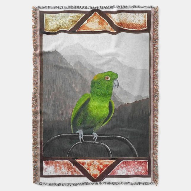 Aldo My Amazon Parrot Decke (Vorderseite Vertikal)