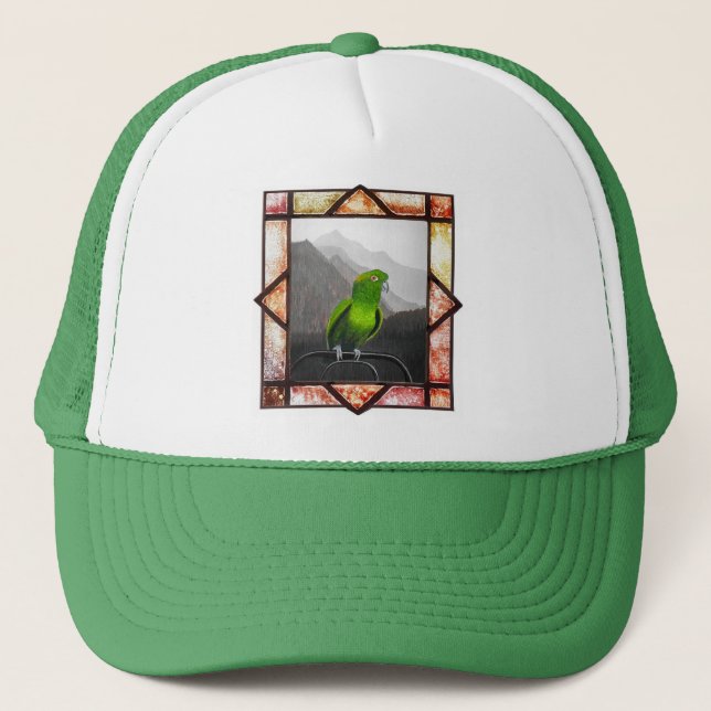 Aldo My Amazon Parrot Truckerkappe (Vorderseite)