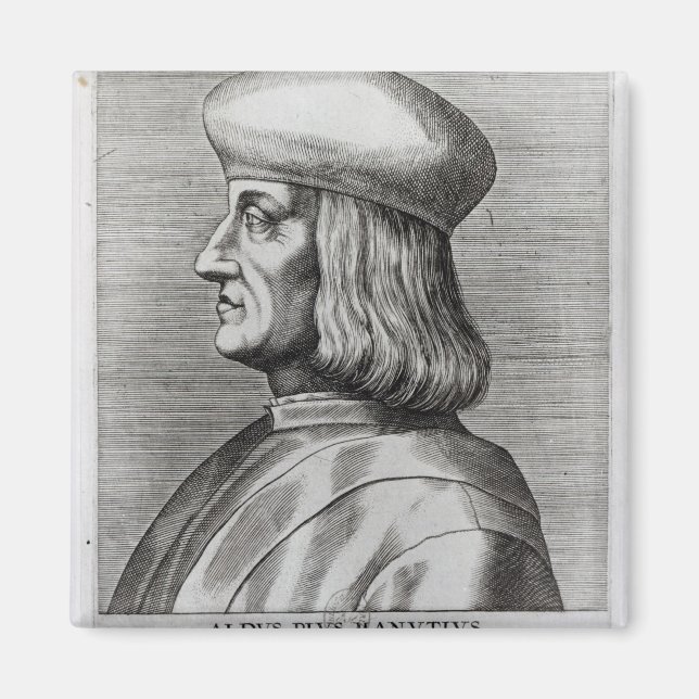 Aldus Manutius Magnet (Vorne)