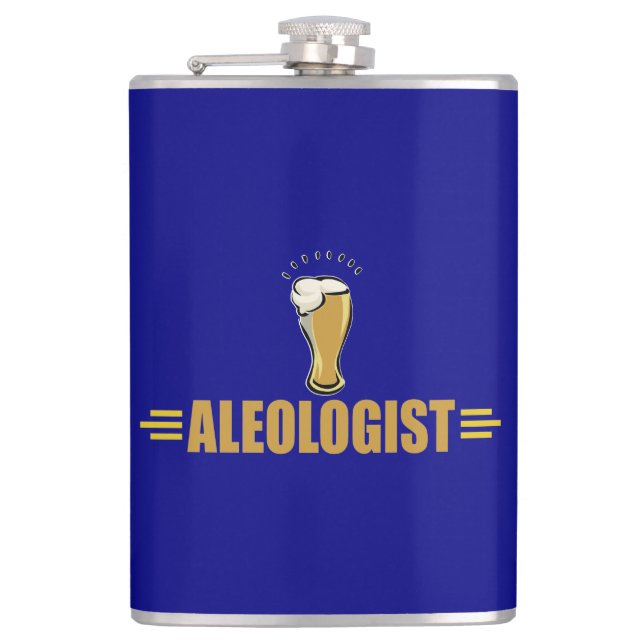 Ale, Bier-Trinken Flachmann (Vorderseite)