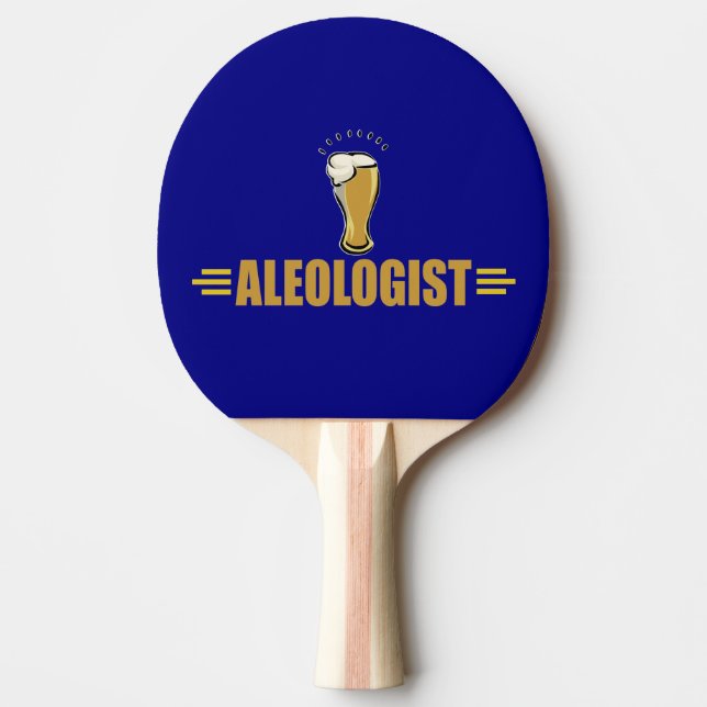 Ale, Bier-Trinken Tischtennis Schläger (Vorderseite)