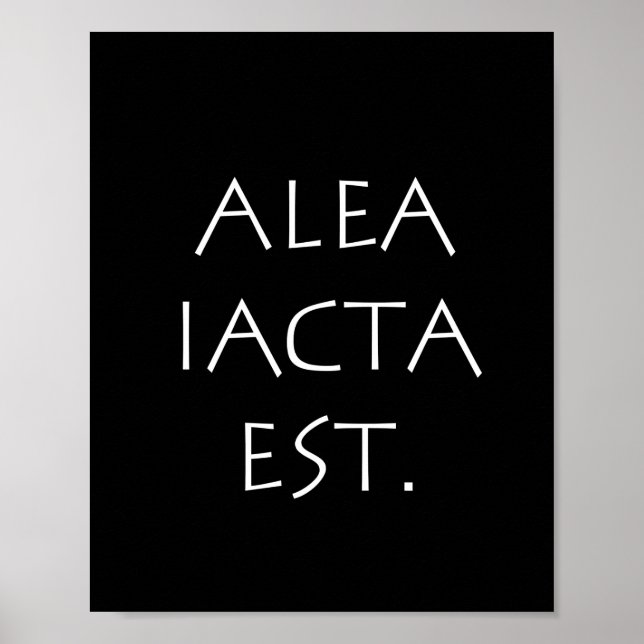 Alea Iacta Est Poster (Vorne)