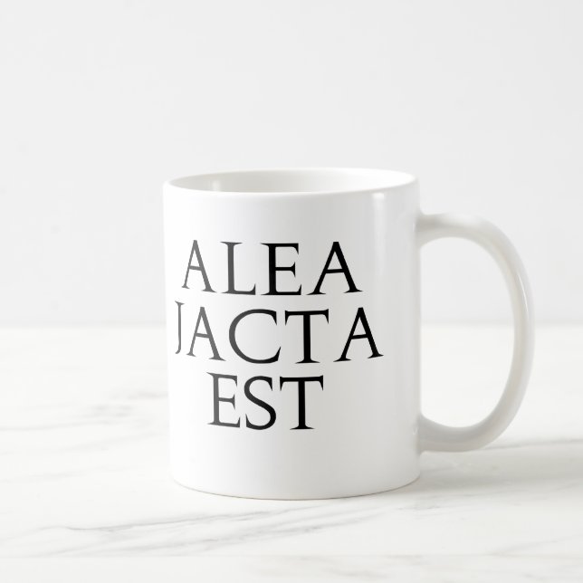 Alea Jacta Est Tasse (Rechts)