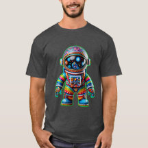 Alebrije Astronaut: T - Shirt der kosmischen Wächt