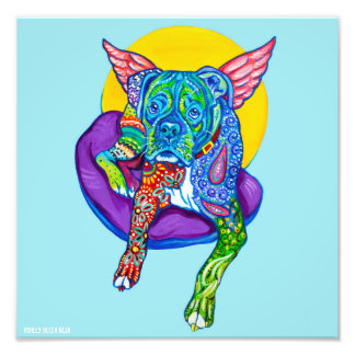 Alebrijes Boxer 12x12" Print Fotodruck