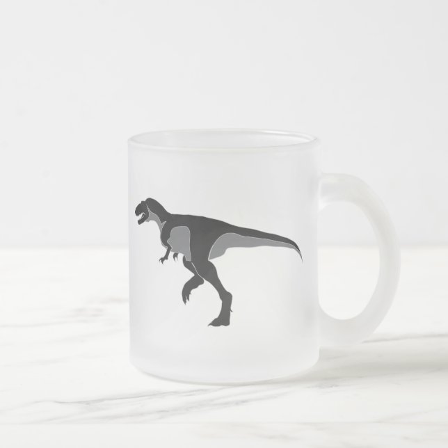 Alectrosaurus Dinosaur Mattglastasse (Rechts)
