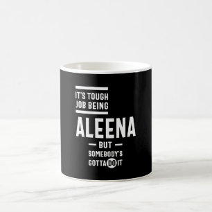 Aleena Personalisiert Name Birthday Kaffeetasse