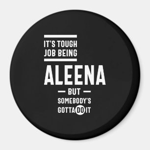 Aleena Personalisiert Name Birthday Magnet
